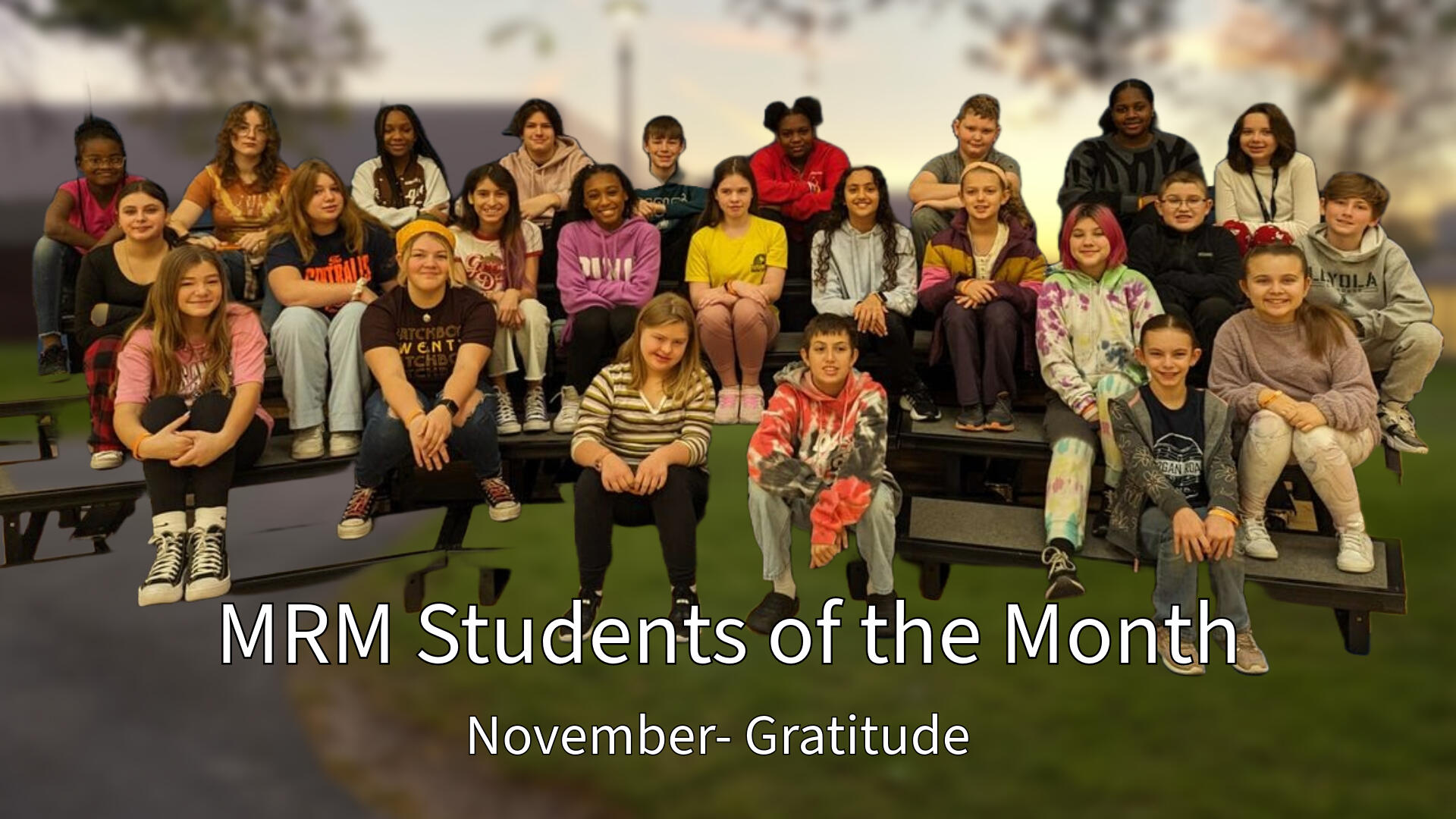 MRM Students of the Month - Gratitude